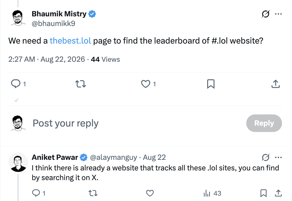 The tweet that started it
